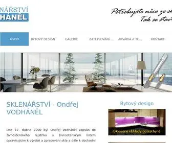 Sklenarstvi-Vodhanel.com(Sklenářství Vodháněl) Screenshot