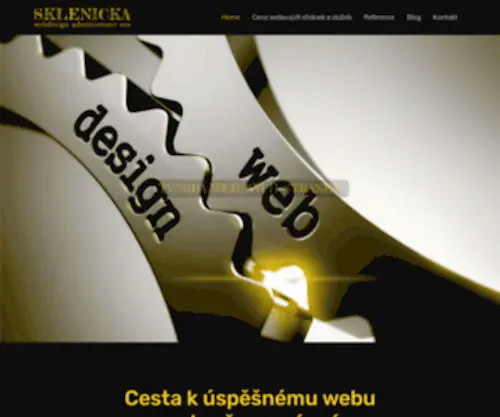 Sklenicka.eu(Tvorba webových stránek) Screenshot