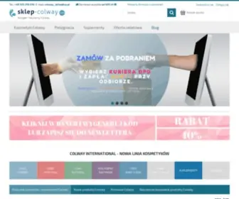 Sklep-Colway.com(Kosmetyki i suplementy diety z kolagenem) Screenshot