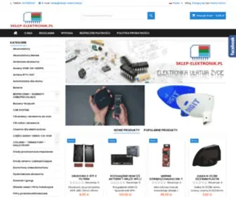 Sklep-Elektronik.pl(Części i akcesoria elektroniczne) Screenshot