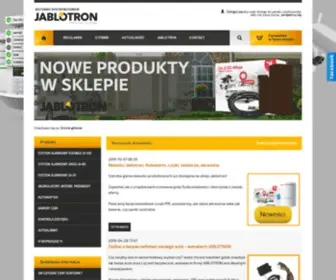 Sklep-Jablotron.pl(Sklep z alarmami bezprzewodowymi i przewodowymi) Screenshot