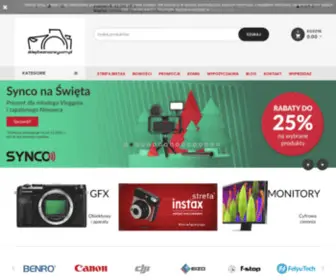 Sklepbeznazwy.com.pl(Sklep internetowy ze sprzętem fotograficznym i akcesoriami do aparatów) Screenshot