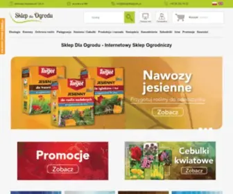 Sklepdlaogrodu.pl(Internetowy sklep ogrodniczy online) Screenshot