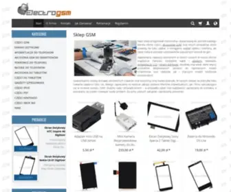 Sklepelectrogsm.pl(Sklep) Screenshot