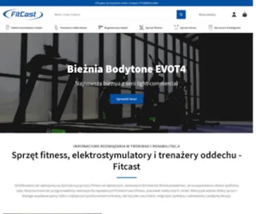 Sklepfitcast.pl(Sklepfitcast) Screenshot
