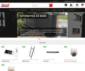 Sklepfrezmet.com(Rolki do bram) Screenshot