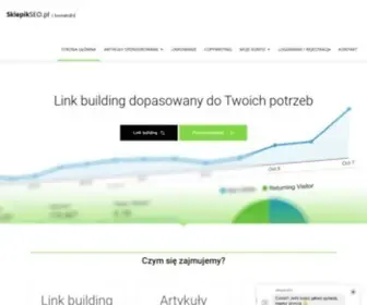 Sklepikseo.pl(Link building) Screenshot