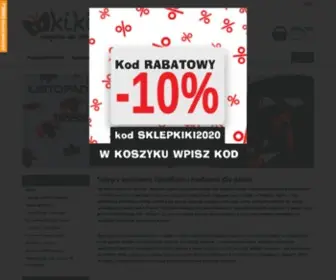 Sklepkiki.pl(Zabawki, wózki i meble dziecięce, foteliki) Screenshot