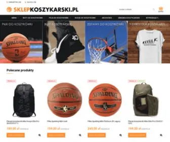Sklepkoszykarski.pl(Piłki do koszykówki) Screenshot