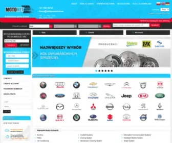 Sklepmotonet.eu(Części samochodowe wszystkich marek) Screenshot