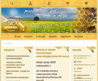 Skleppszczelarski.com.pl(Pszczoły) Screenshot