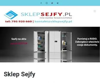 SklepsejFY.pl(Sejfy sklep) Screenshot