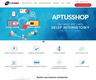 Sklepy-Internetowe.pl(Sklep internetowy AptusShop) Screenshot