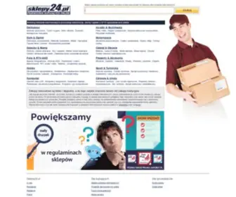 Sklepy24.pl(Z przewodnikiem łatwo znajdziesz dobry sklep internetowy i zrobisz udane zakupy online) Screenshot