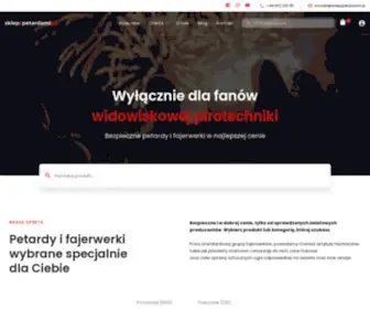 Sklepzpetardami.pl(Petardy, fajerwerki, pistolety hukowe) Screenshot