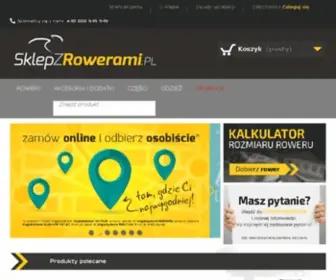 Sklepzrowerami.pl(Sklep rowerowy online) Screenshot