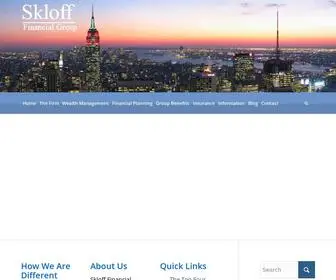 Skloff.com(Skloff Financial Group) Screenshot
