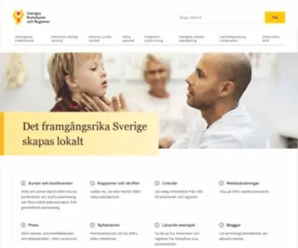 SKL.se(Sveriges Kommuner och Landsting) Screenshot