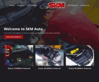 Skmauto.com(SKM Motor Works) Screenshot