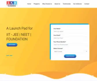 SKMclasses.co.in(SKM Classes) Screenshot