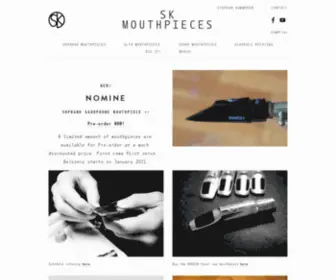 Skmouthpieces.com(SK Mouthpieces) Screenshot