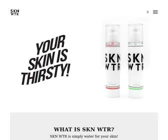 SKNWTR.com(Your skin) Screenshot