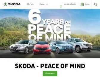 Skoda-Auto.co.in(Koda India) Screenshot