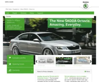 Skoda-Auto.com.kw(SKODA Kuwait) Screenshot