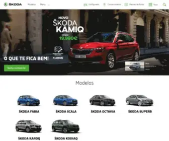Skoda-Auto.pt(ŠKODA Portugal) Screenshot
