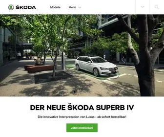 Skoda.at(ŠKODA Modelle) Screenshot