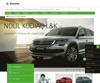 Skoda.md(ŠKODA) Screenshot