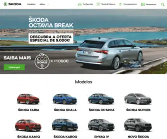 Skoda.pt(ŠKODA Portugal) Screenshot