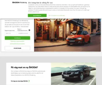 Skodabilforsakring.se(Skoda Försäkring) Screenshot