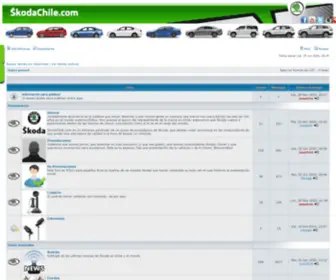 Skodachile.com(Portal) Screenshot