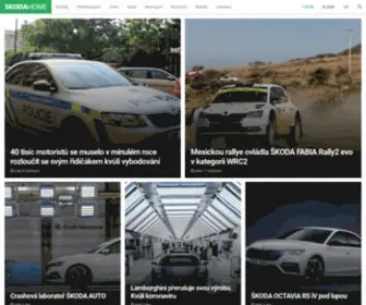 Skodahome.cz(škoda klub) Screenshot