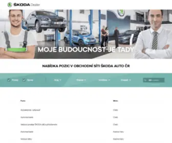 Skodamabudoucnost.cz Screenshot