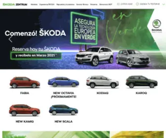 Skodazentrum.cl(KODA Zentrum) Screenshot