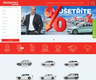 SkodovKy.cz(Škodovky Auto ESA) Screenshot