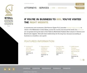 Skofirm.com(Stoll Keenon Ogden PLLC) Screenshot
