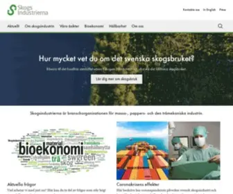 Skogsindustrierna.se(Skogsindustrierna) Screenshot