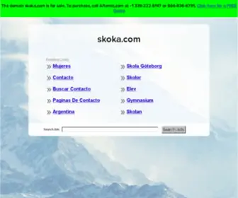 Skoka.com(The Best Search Links on the Net) Screenshot