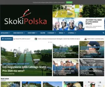Skokipolska.pl(Skoki narciarskie) Screenshot