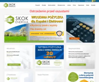 Skokkozienice.pl(Spółdzielcza Kasa Oszczędnościowo) Screenshot