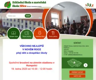 Skola-Jirice.cz(Základní škola a mateřská škola Jiřice) Screenshot