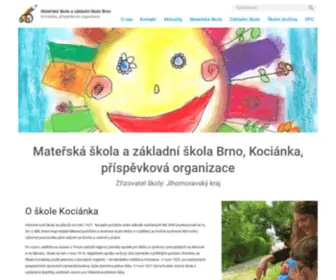 Skola-Kocianka.cz(Skola Kocianka) Screenshot