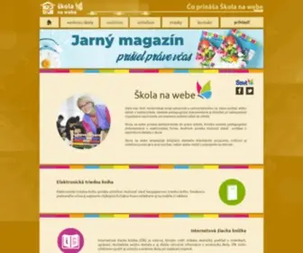Skolanawebe.sk(Kola na webe) Screenshot