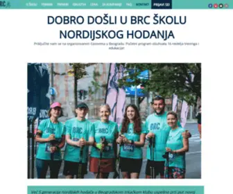 Skolanordijskoghodanja.com(Belgrade Running Club) Screenshot