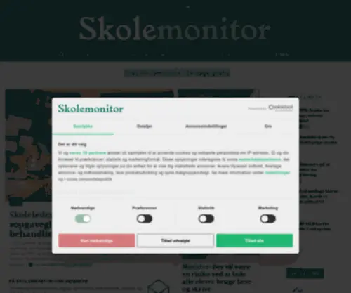 Skolemonitor.dk(skolemonitor) Screenshot