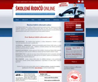 Skoleniridicu-Online.cz(Školte online) Screenshot