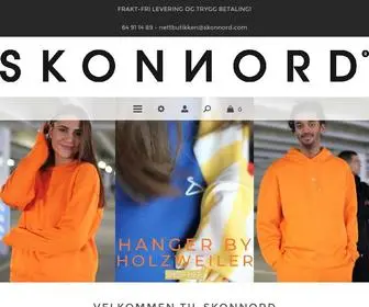 Skonnord.com(Din forhandler for herreklær og dameklær på nett) Screenshot